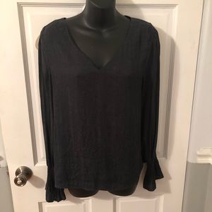 a new day navy blue blouse size medium.